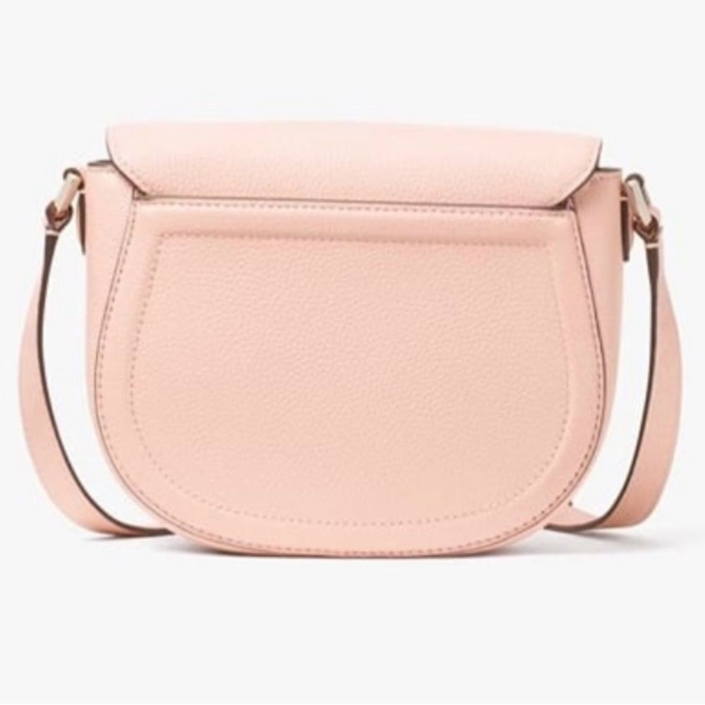 Kate Spade Medium Knott Pink Crossbody Bag - Picture 9 of 11